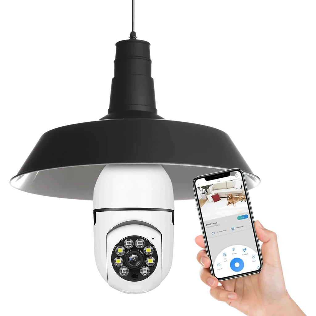 كاميرا مراقبة على شكل مصباح 360° HD WiFi main image 0