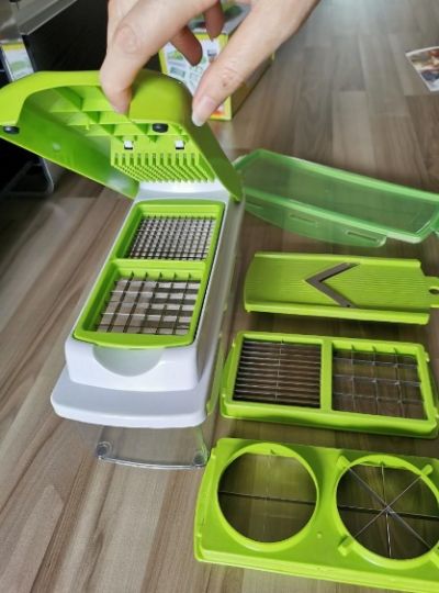 قطاعة الخضر والفواكه اليدوية من 10 قطع